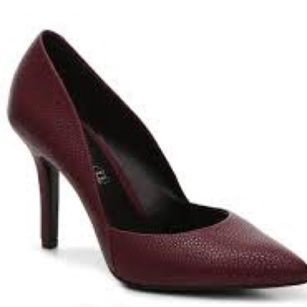 Aldo Waycien Lizard Pump Purple Size 7.5
